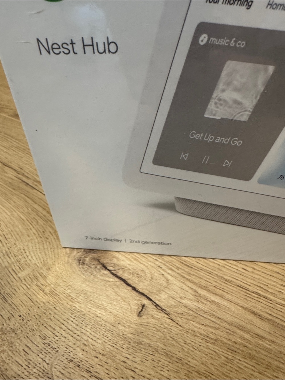 NWT Google Nest Hub Smart Display Speaker - White - Picture 4 of 7